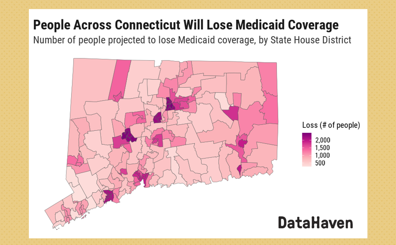 cover thumbnail for CT Medicaid and Access Health CT coverage loss data estimates