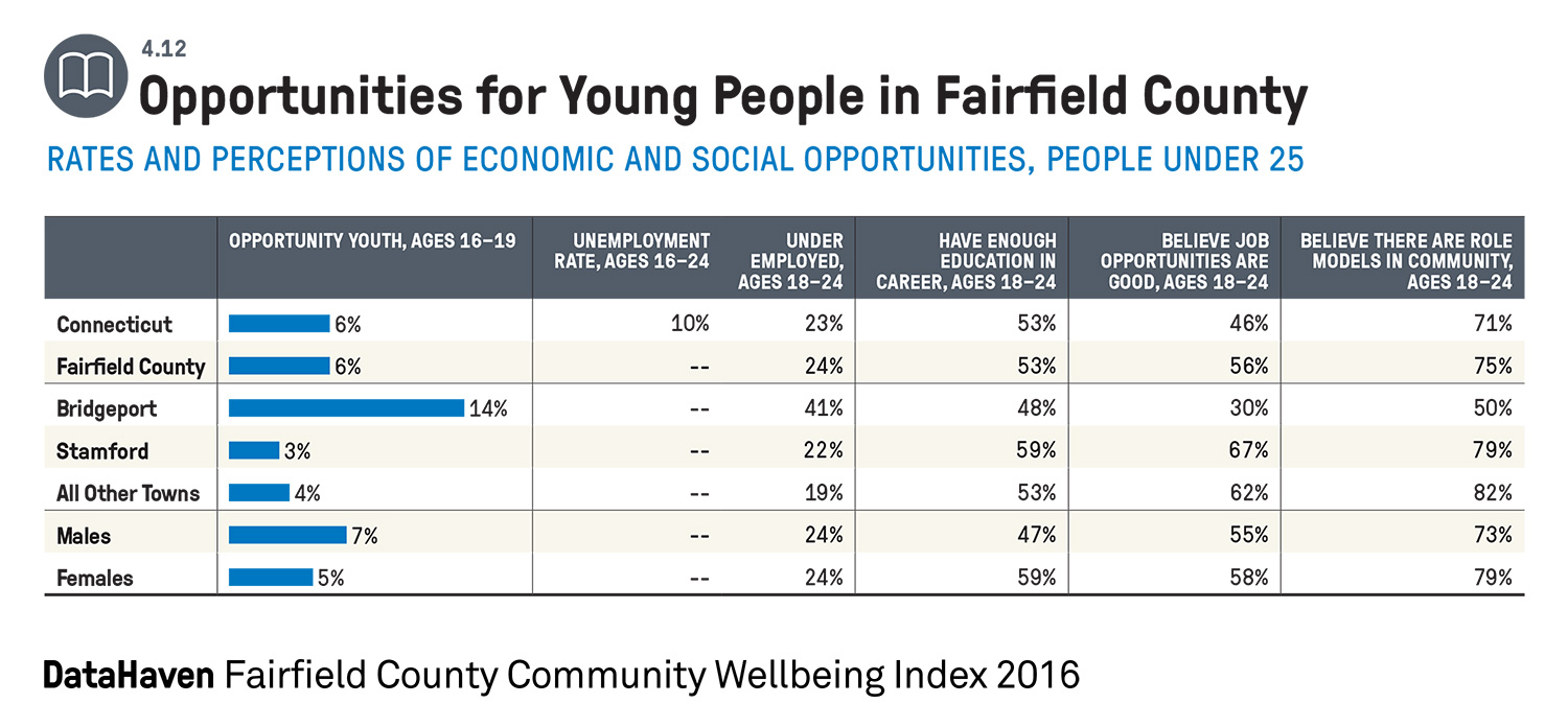 Youth opportunity Connecticut data example