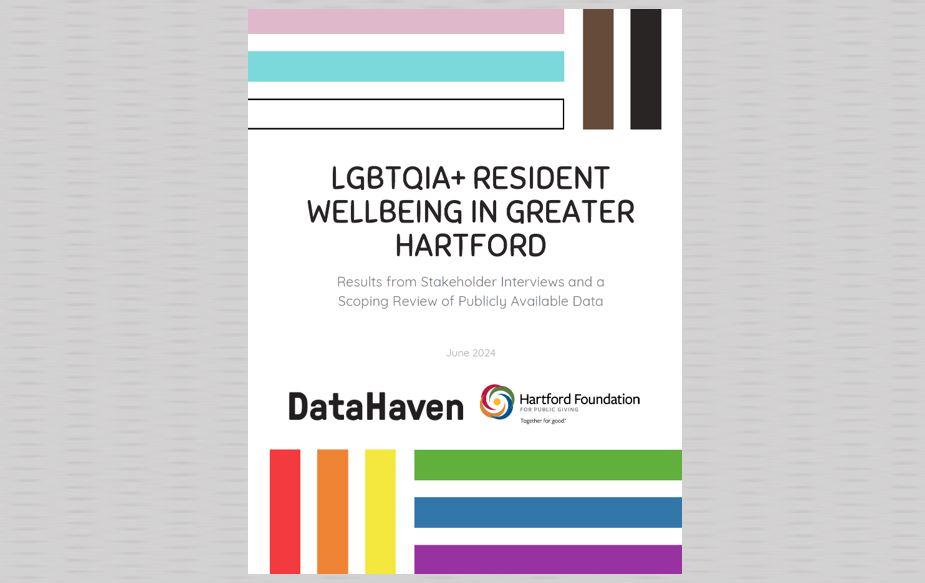 report thumbnail LGBTQIA Hartford Wellbeing Data